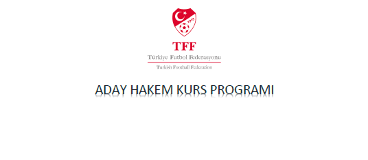 Aday Hakem Kurs Programı